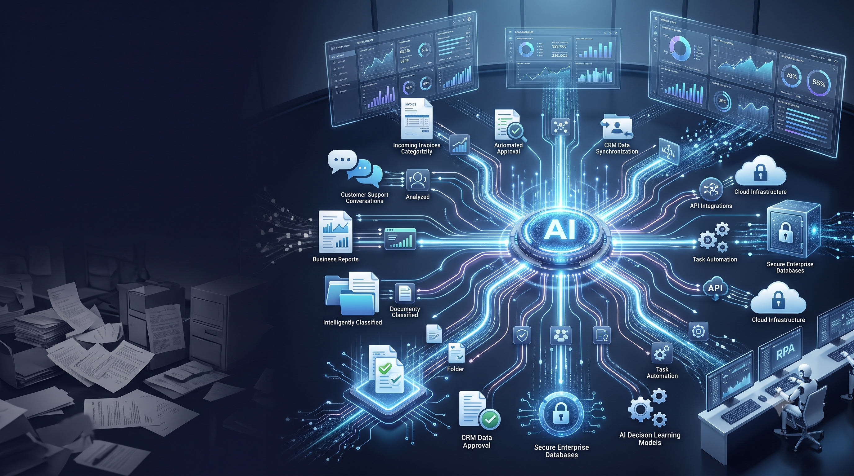 AI & Automation Concept